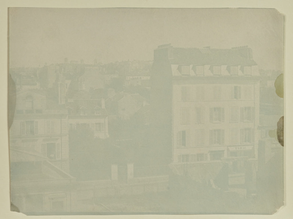 Hippolyte Bayard:[View of Rue Boursault],16x12"(A3)Poster