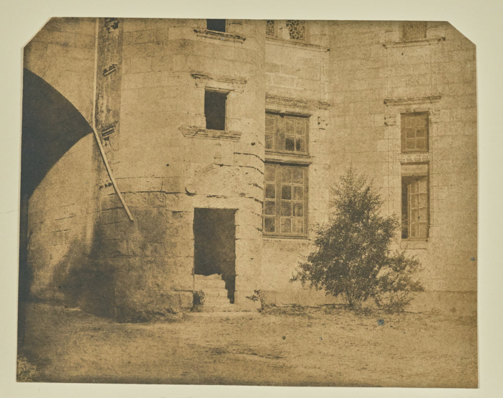 Hippolyte Bayard:[Entrance to a Tower], Poster Print Wall Art