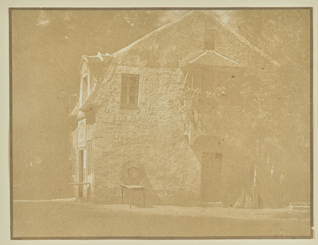 Hippolyte Bayard:[Restaurant "Au Moulin Paul"], Poster Print Wall Art