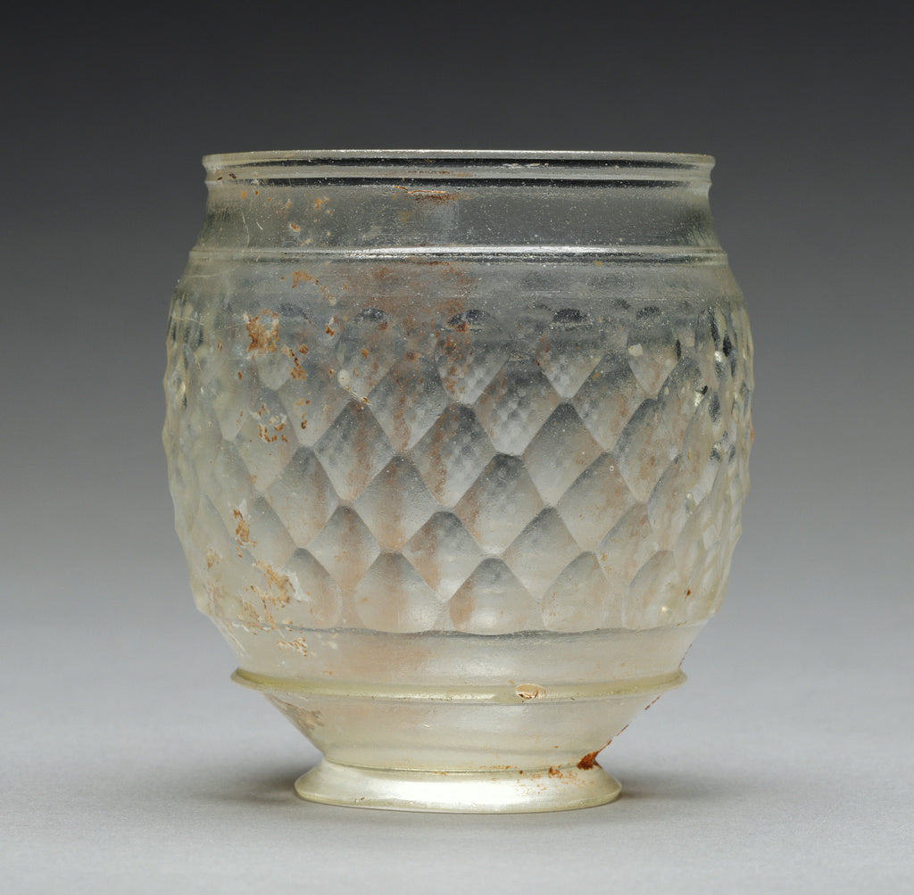 Unknown:Facet-cut Beaker, Poster Print Wall Art