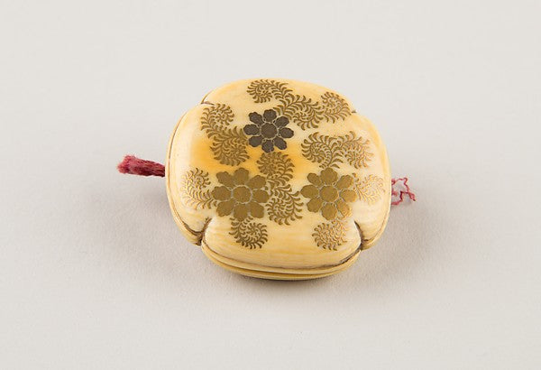 Netsuke with Floral Decoration 19th cent,16x12"(A3) Poster