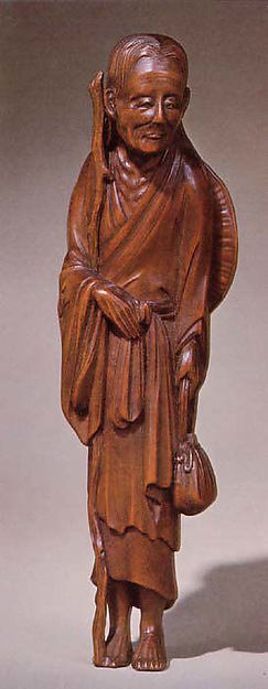 Netsuke of Ono no Komachi late 19th cent,  Poster Print