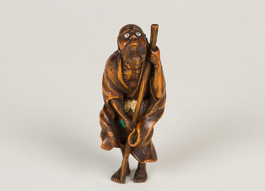 ,Daoist Immortal Tekkai late 18th–early 19th cent-Chik,16x12"(A3) Poster