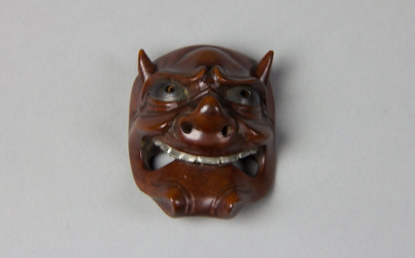 Netsuke of Noh Mask 19th cent,  Poster Print