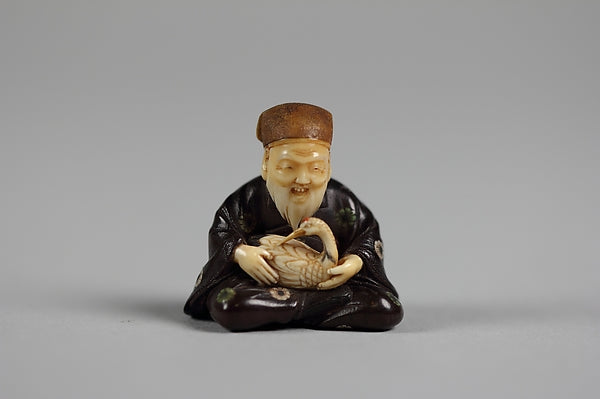 Netsuke of Jur?jin 19th cent,  Poster Print