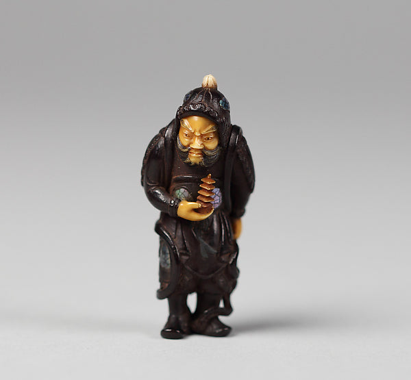 Netsuke of Bishamon 19th cent,  Poster Print