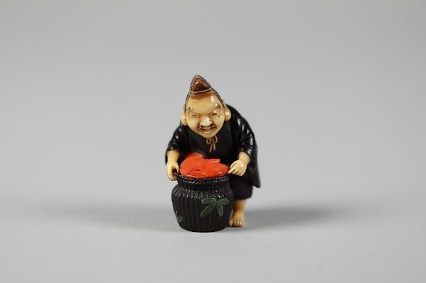 Netsuke of Ebisu 19th cent,  Poster Print