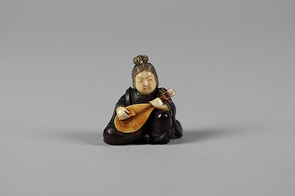 Netsuke of Benten 19th cent,  Poster Print