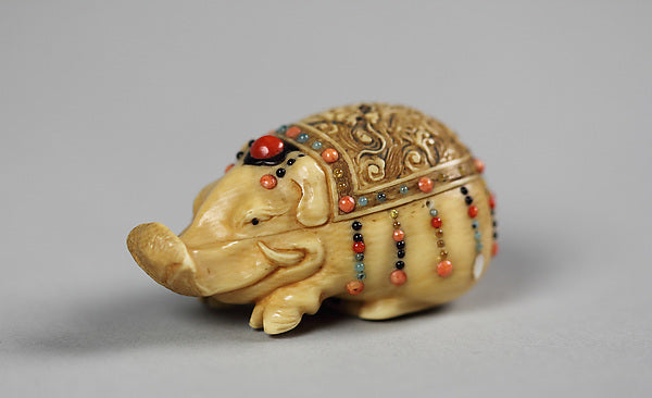Boar 19th cent-K?h?sai,  Poster Print