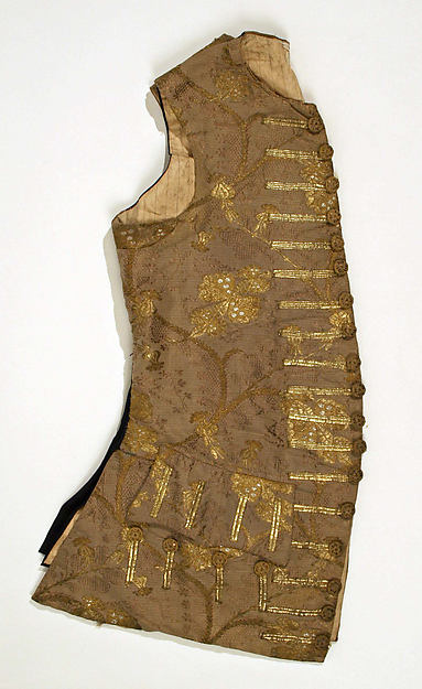 Waistcoat early 18th cent,16x12"(A3)Poster