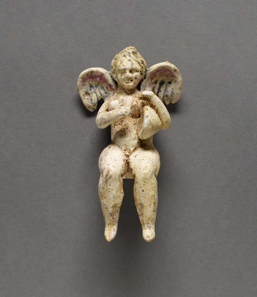 Unknown:Seated Eros, Poster Print Wall Art