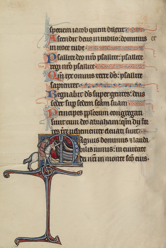 Bute Master:Initial M, Poster Print Wall Art