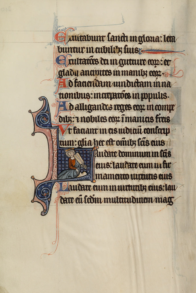 Bute Master:Initial L, Poster Print Wall Art
