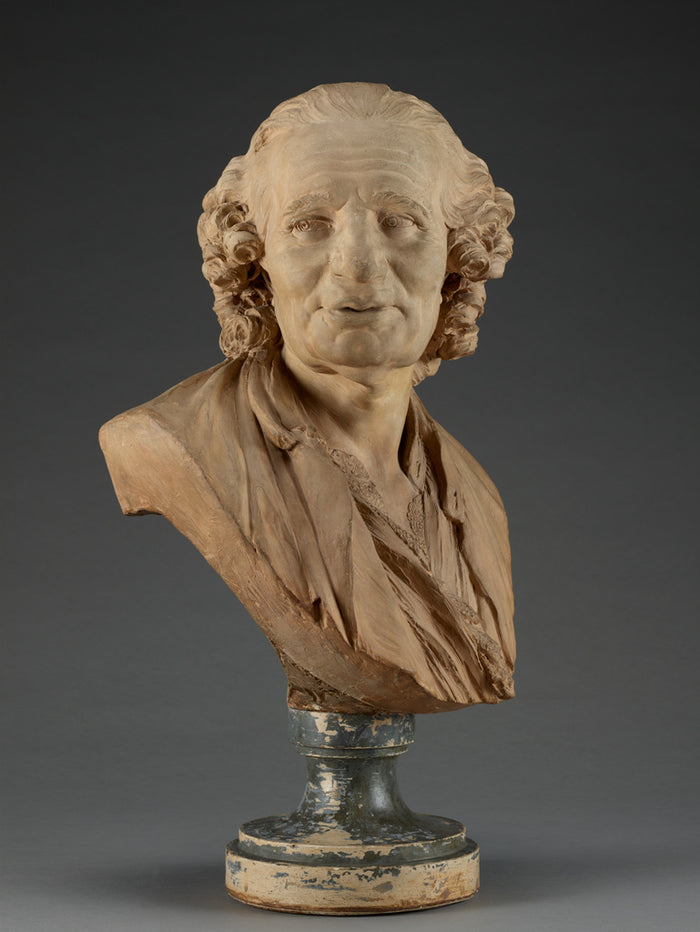 Jean-Jacques Caffieri:Bust of Alexis-Jean-Eustache Taitbout ,16x12