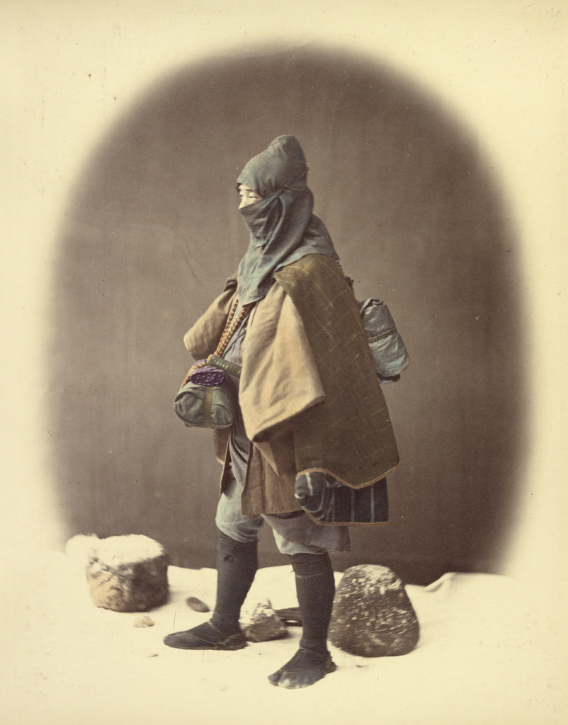 Felice Beato:Travelling Merchant, Poster Print Wall Art
