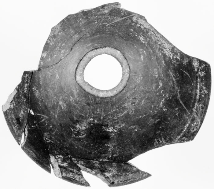 Unknown:Bucchero Foot Fragment,16x12