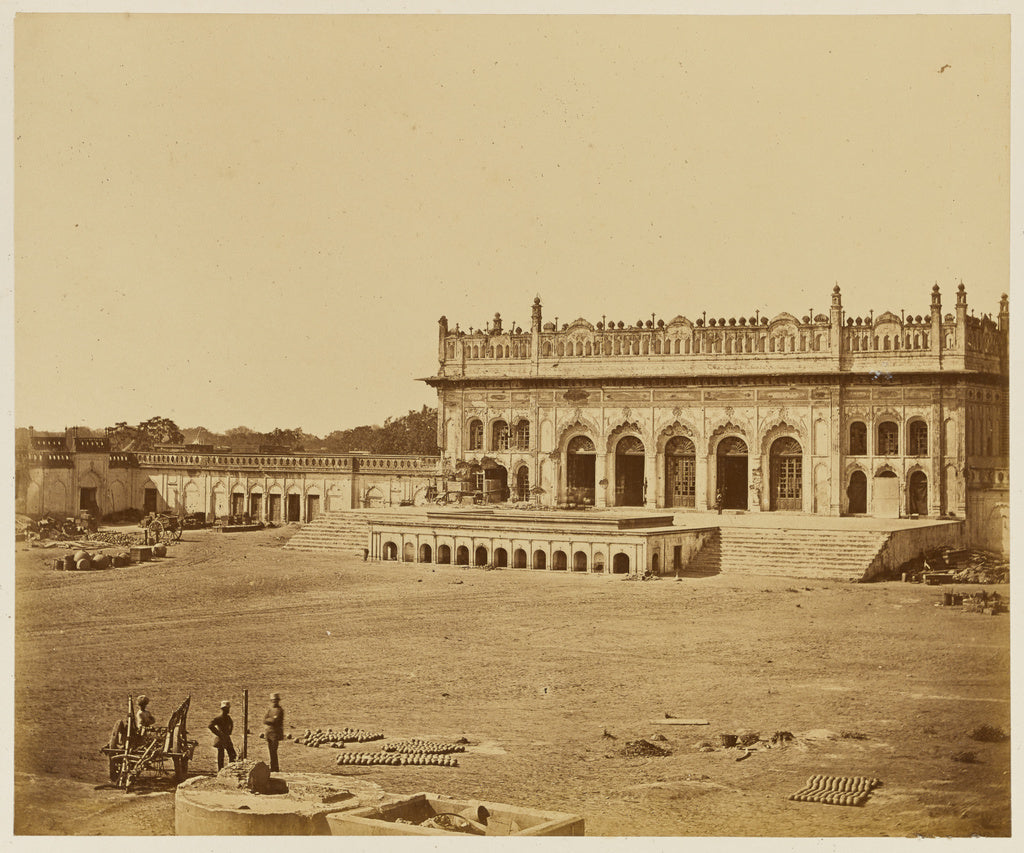 Felice Beato:[The Small Imambara], Poster Print Wall Art