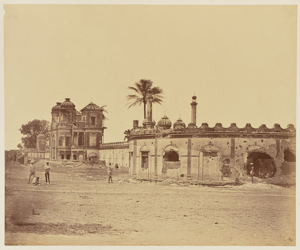 Felice Beato:[Sikandrabagh], Poster Print Wall Art
