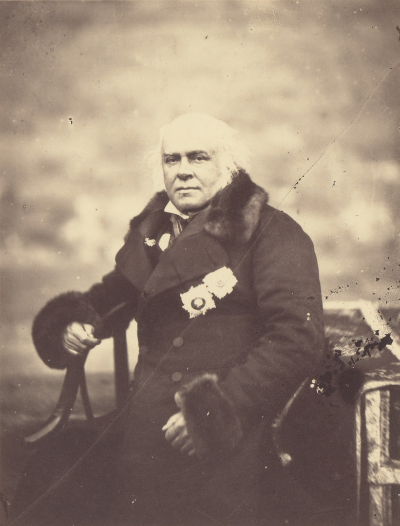 Felice Beato:Portrait of Lord Elgin, Plenipotentiary and Amb, Poster Print Wall Art
