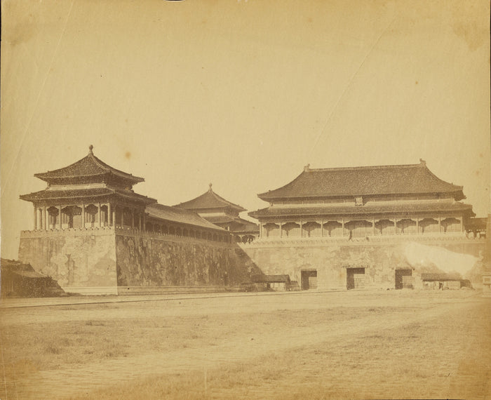 Felice Beato:[The Emperor's Winter Palace, Peking],16x12