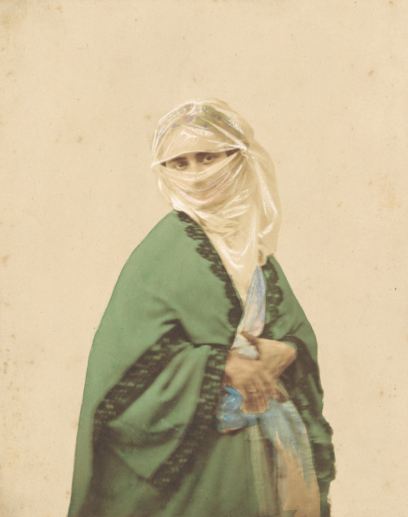 James Robertson:[A Turkish Woman in Outdoor Dress], Poster Print Wall Art