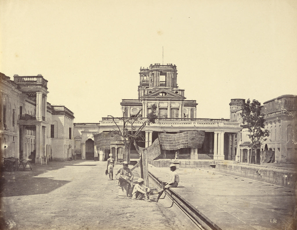Felice Beato:[The Interior of Ferad Buksh], Poster Print Wall Art