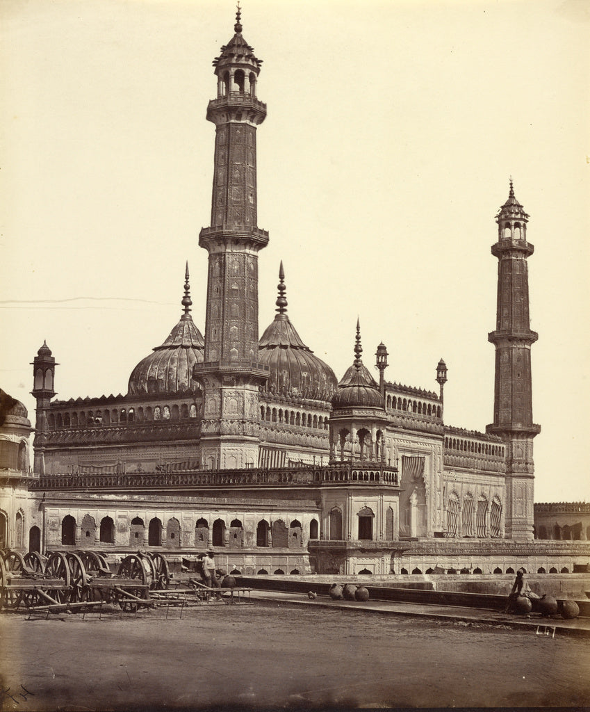 Felice Beato:[Mosque, Inside Asaf-ud-Daula's Imambara], Poster Print Wall Art