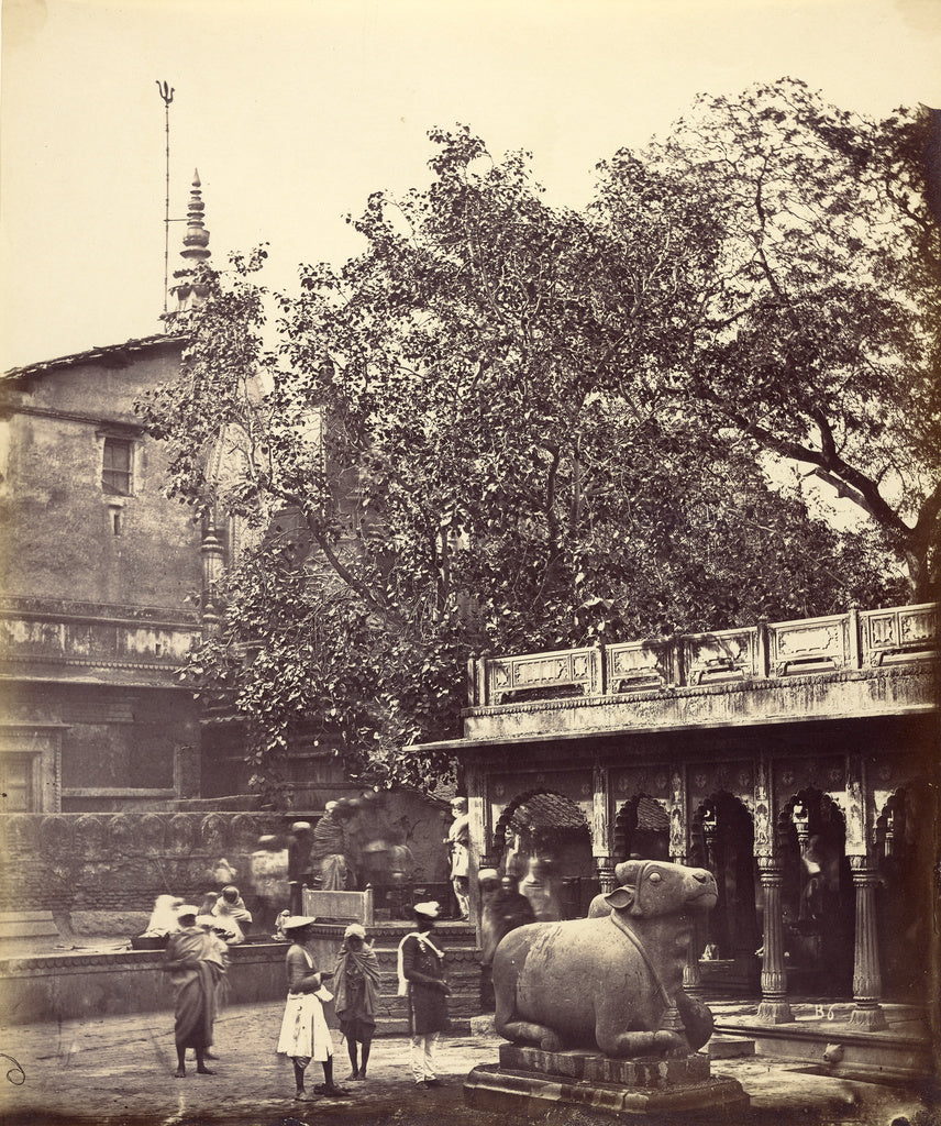 Felice Beato:Sacred Well [Benares], Poster Print Wall Art