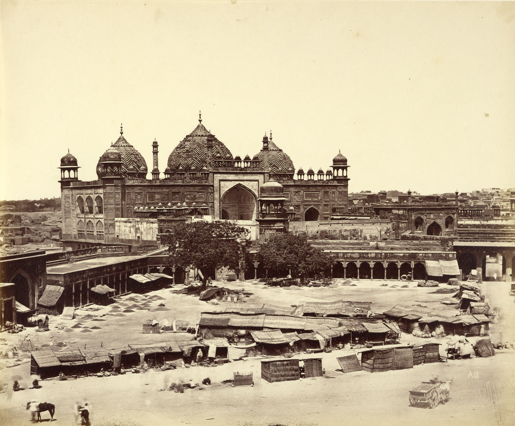 Felice Beato:[Jama Masjid, Agra],16x12"(A3)Poster