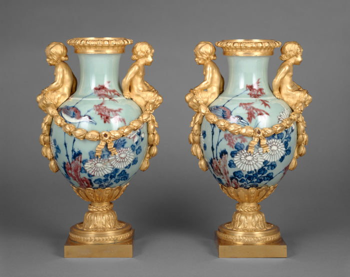 Unknown:Pair of Vases,16x12