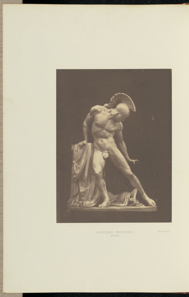 Claude-Marie Ferrier:Achilles Wounded,16x12