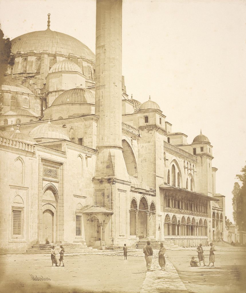 James Robertson:[Building with Colonnade, Constantinople], Poster Print Wall Art