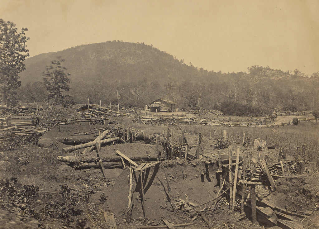 George N. Barnard:The Front of Kenesaw Mountain, Georgia, Poster Print Wall Art