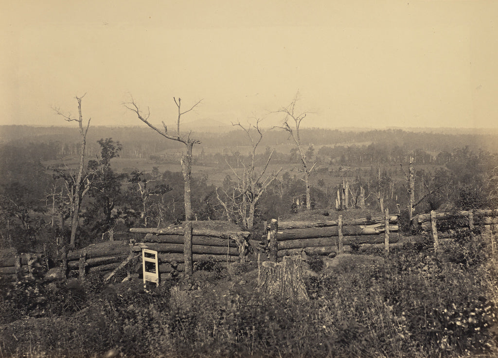 George N. Barnard:View of Kenesaw Mountain, Georgia, Poster Print Wall Art