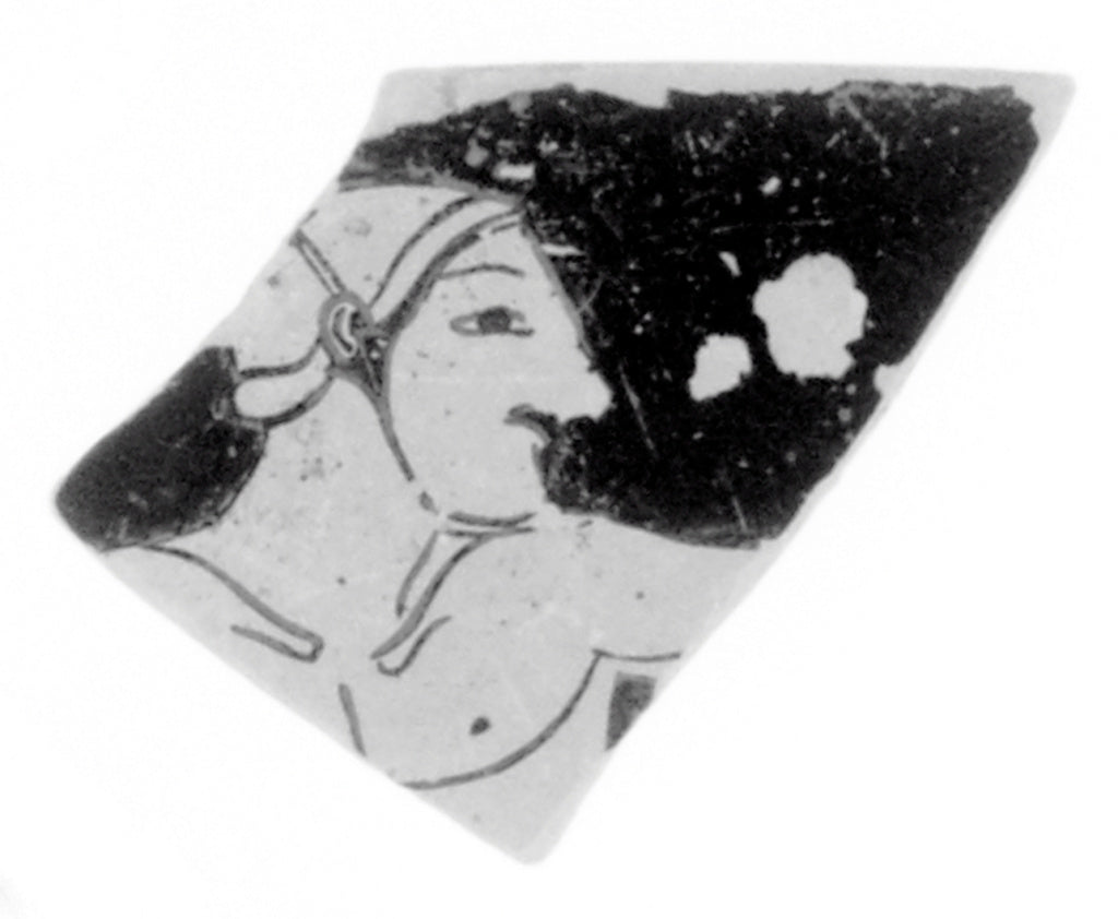 Colmar Painter:Attic Red-Figure Kylix Fragment, Poster Print Wall Art