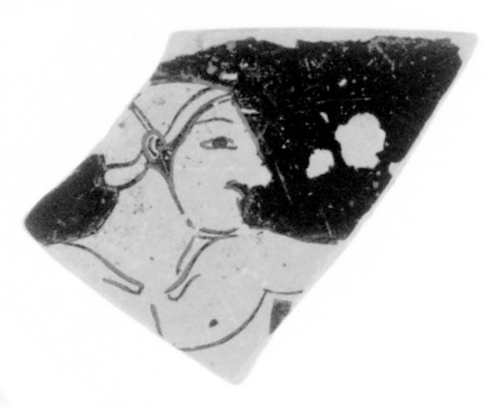 Colmar Painter:Attic Red-Figure Kylix Fragment,16x12