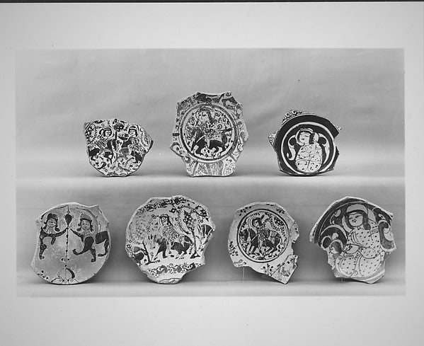 :Fragment of a Bowl late 12th century-16x12"(A3) Poster