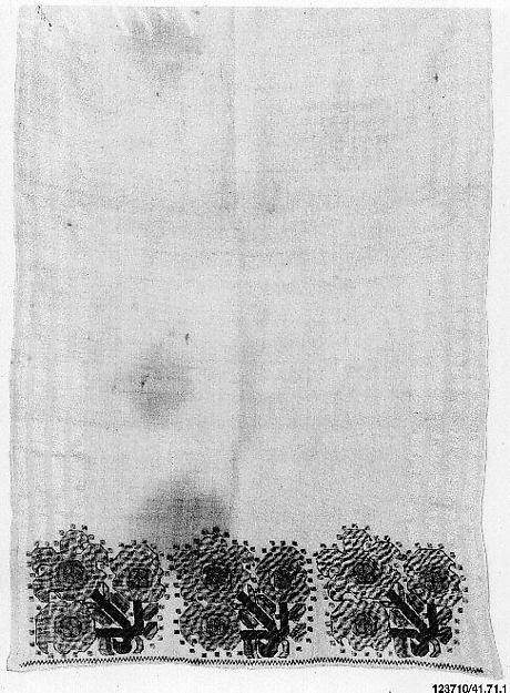 :Towel 18th–19th century-16x12"(A3) Poster