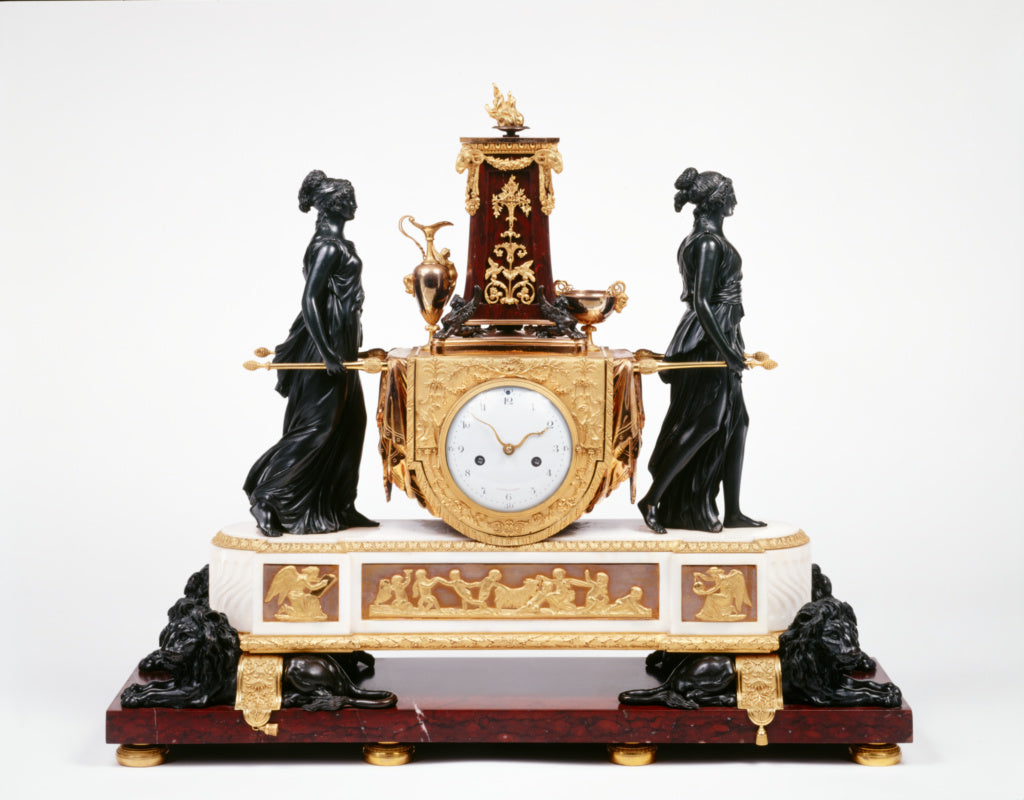 Pierre-Philippe ThomireClock case attributed to:Mantel Clock,16x12"(A3)Poster