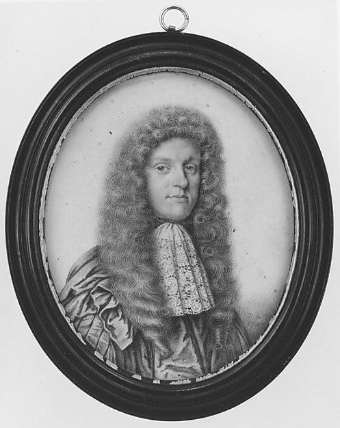 David Loggan:Portrait of a Man 1680-16x12"(A3) Poster