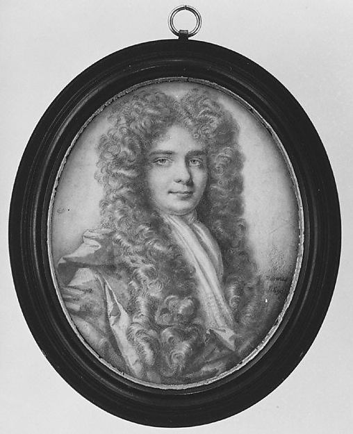 Robert White:Portrait of a Man 1690-16x12"(A3) Poster