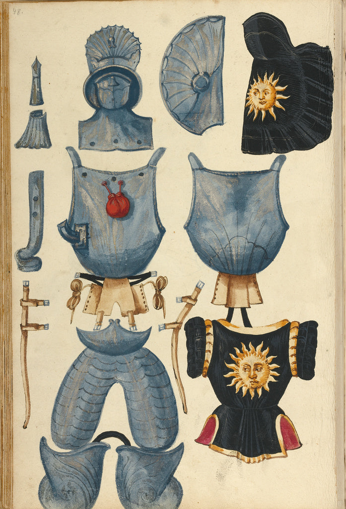 Unknown:Tournament Armor, Poster Print Wall Art