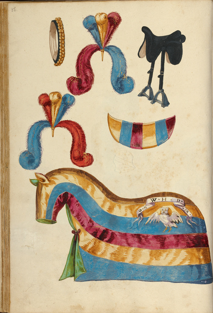 Unknown:Horse Armor, Poster Print Wall Art