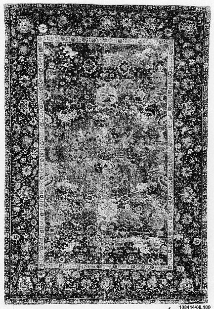 :Carpet second half 16th century-16x12"(A3) Poster
