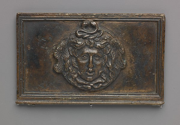 model attributed to Severo Calzetta da Ravenna:Medusa mask c-16x12