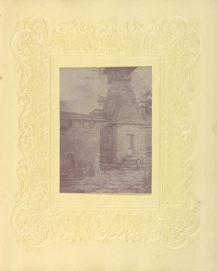 Unknown maker, British, active India about 1843:[Temple, Ind, Poster Print Wall Art