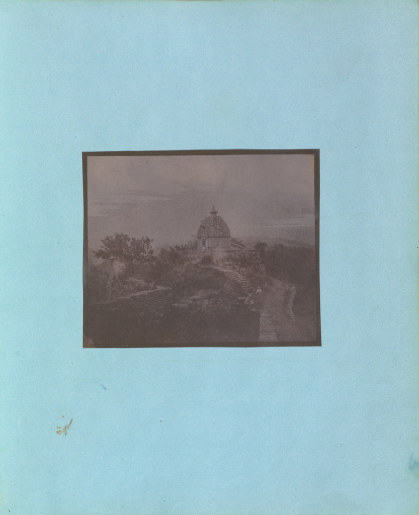 Unknown Artist maker, British, active India about 1843:[View of a T, Poster Print Wall Art