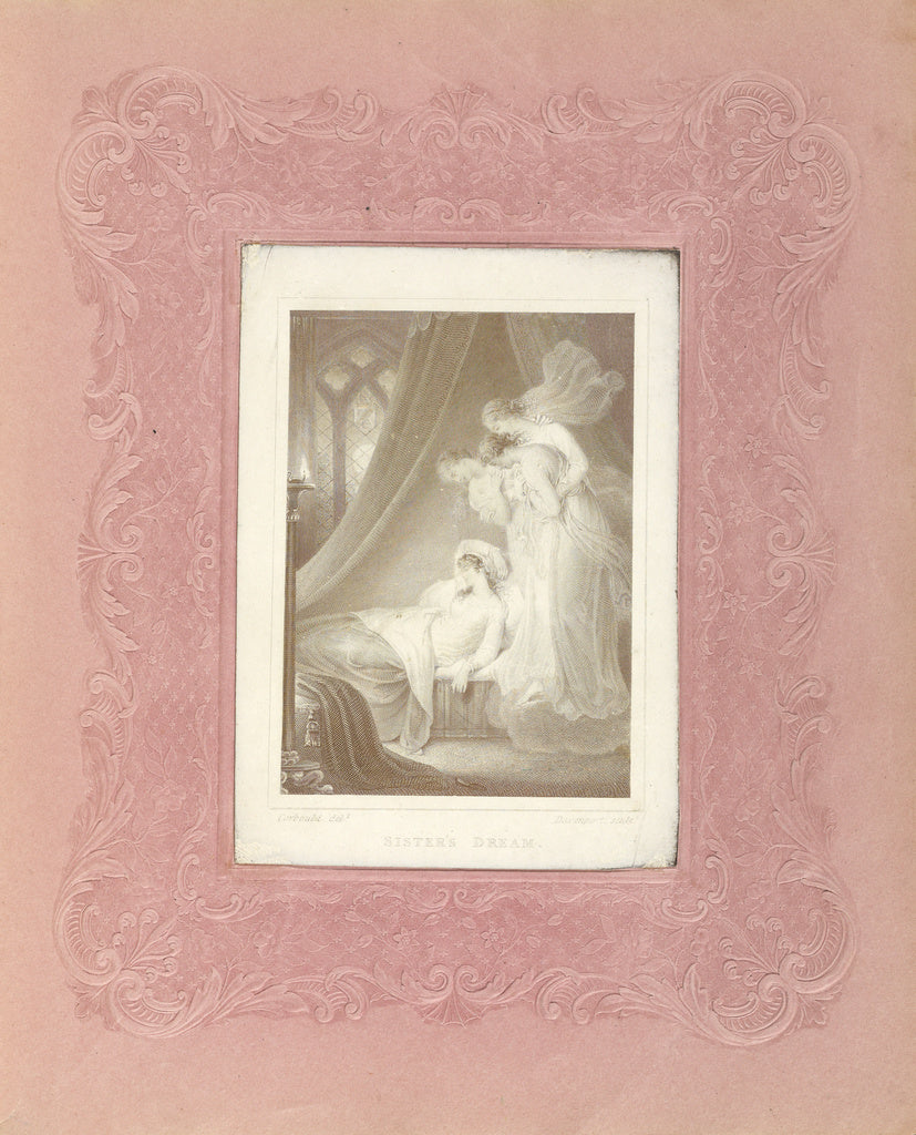 Henry Corbould:Sister's Dream, Poster Print Wall Art