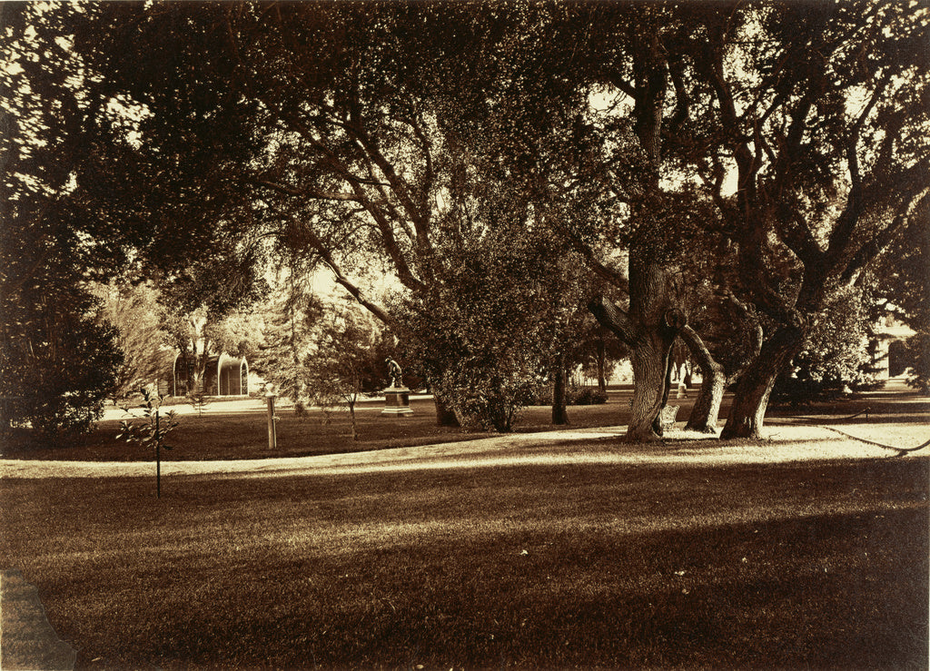 Carleton Watkins:[Thurlow Lodge - Lawn View],16x12"(A3)Poster