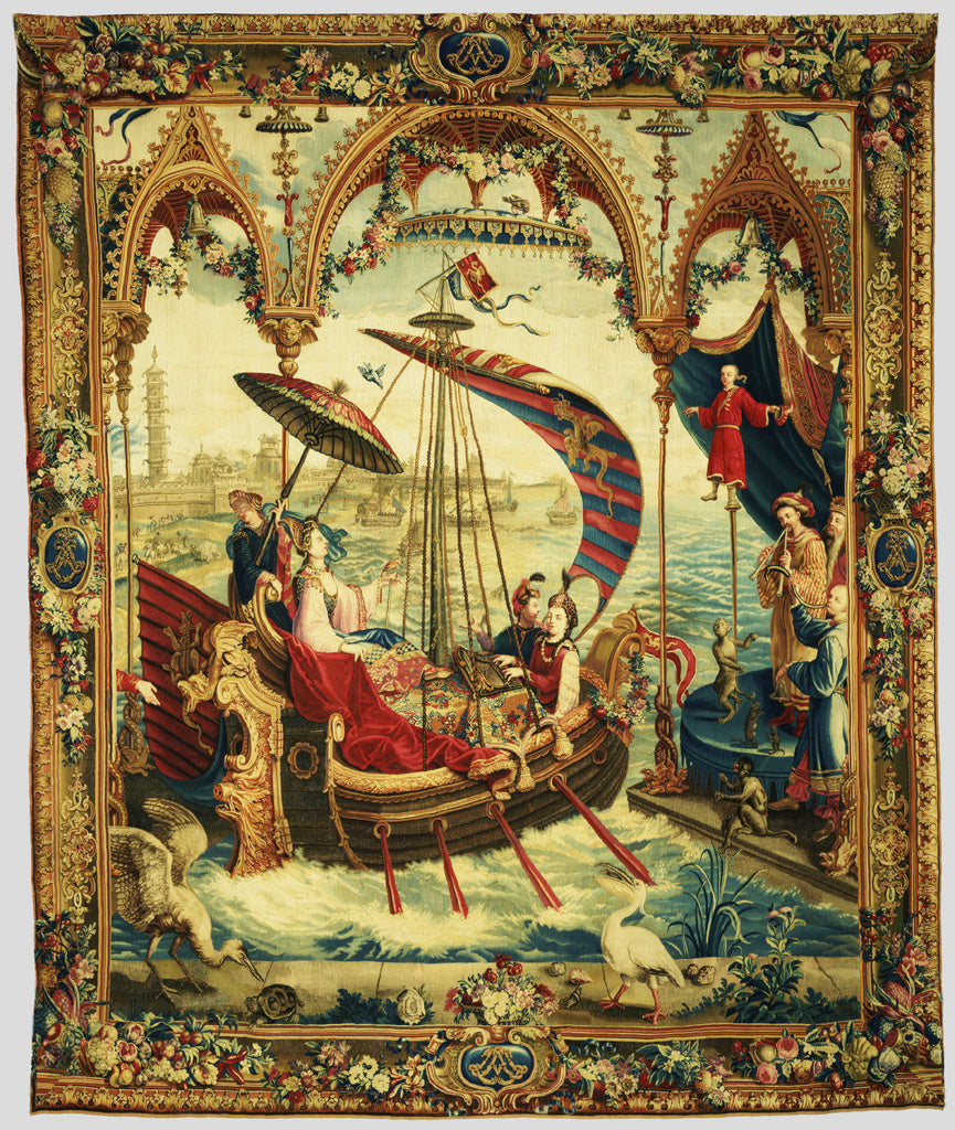 Guy-Louis VernansalAfter designs by:Tapestry: L'Embarquement,16x12"(A3)Poster